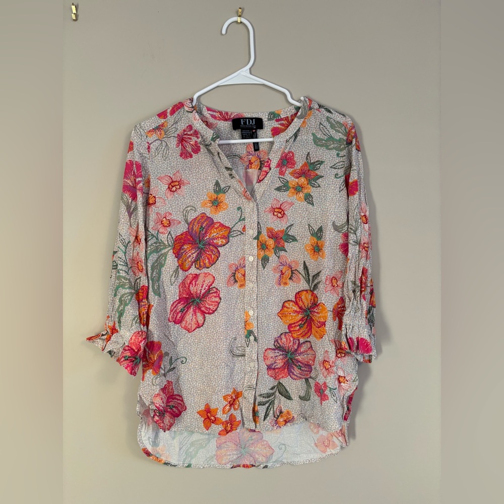 French Dressing Jeans Top size small